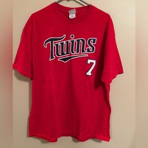 MN Twins Mauer shirt, XL